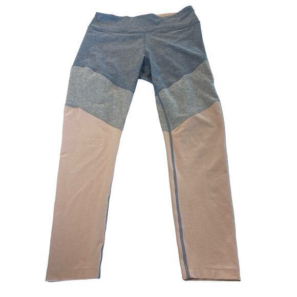 Outdoor Voices Color block Leggings Size Large - Picture 1 of 9